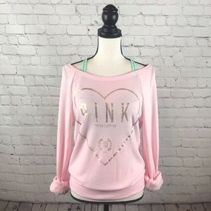 PINK Crew Neck Sweater - EUC